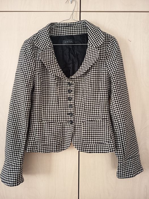 Sacou dama  in carouri Oui