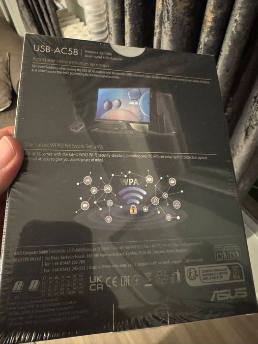 Vand Adaptor Wireless Asus Usb Ac58 dual band gigabit nou sigilat