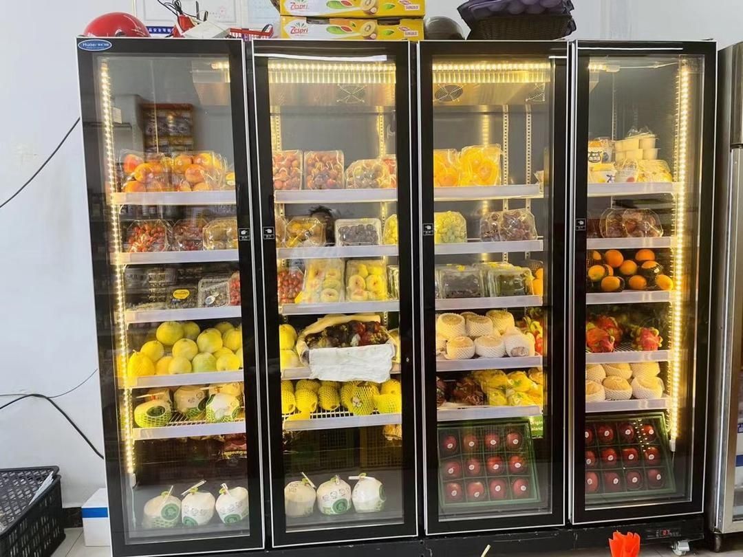 Горки холодильные открытые витрины холодильник для супемаркета