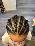 Codițe afro diferite modele