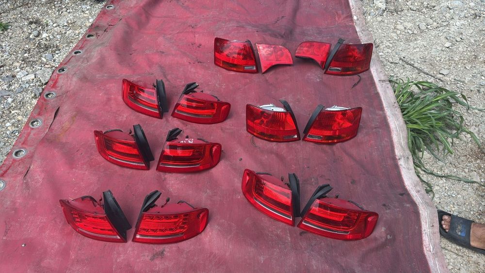 Bara fata audi a4 b8 la7w capota faruri triple Oglinzi radiatoare