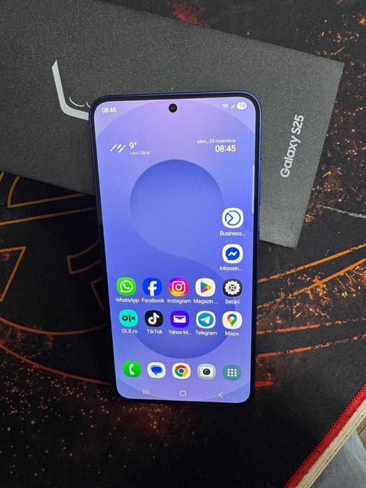 Samsung S25, blue, 256GB