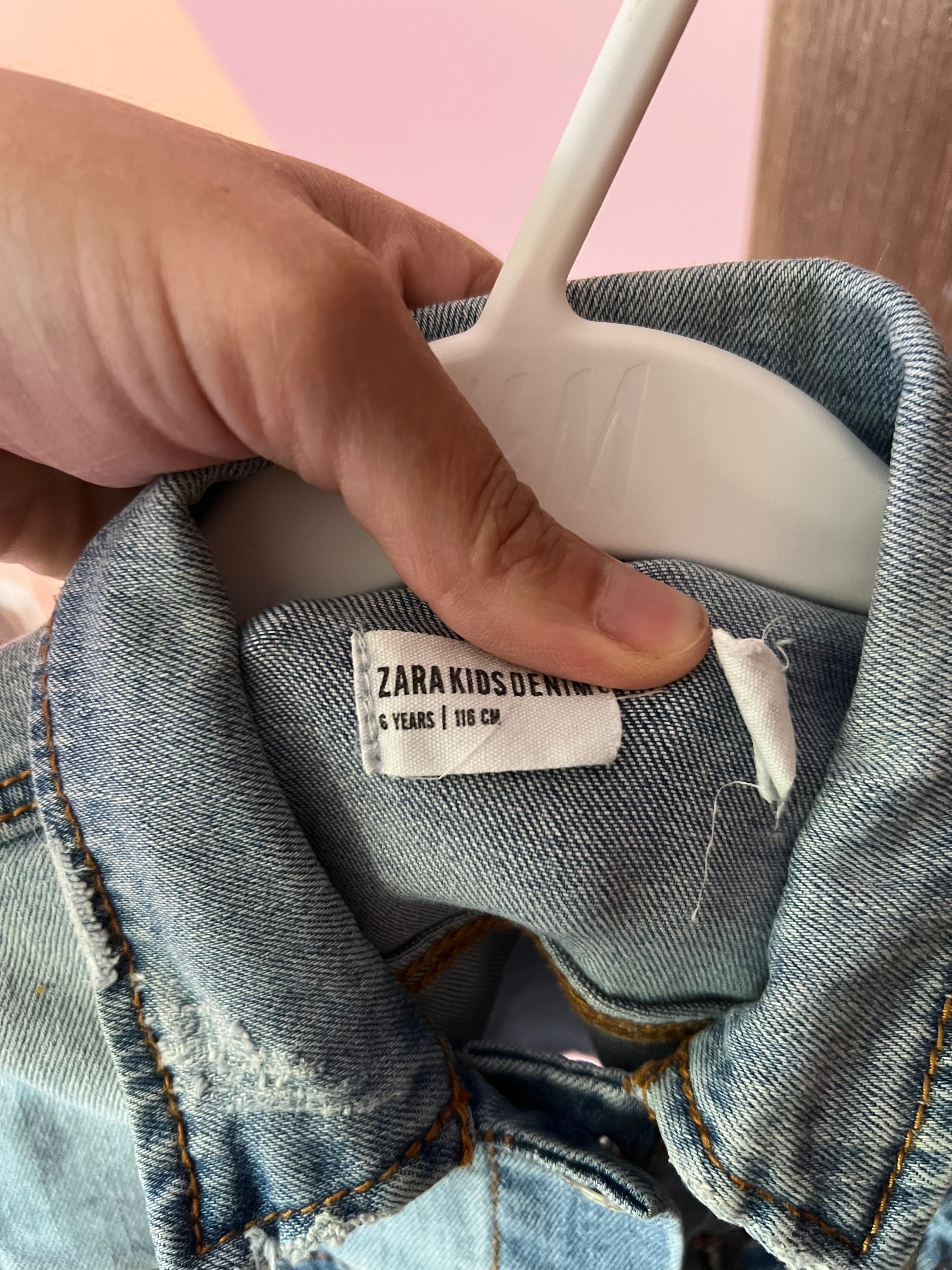 детски дънкови якета Next и Zara 116см. за момиче