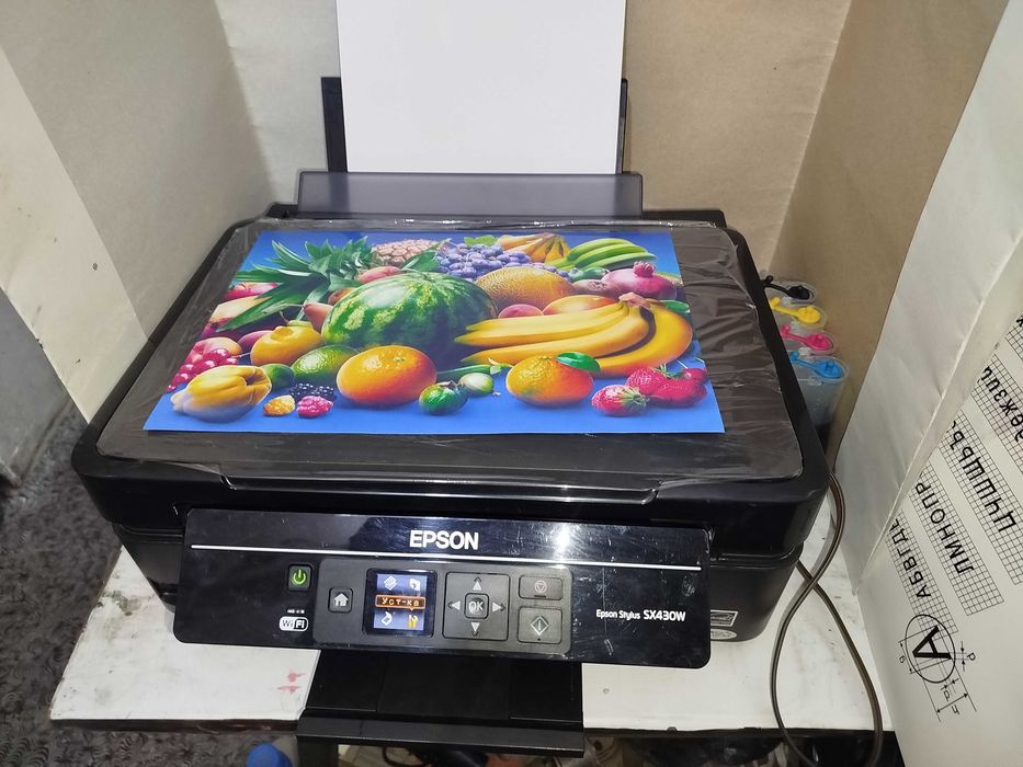 Epson SX430wi fi Printer skaner kopiya