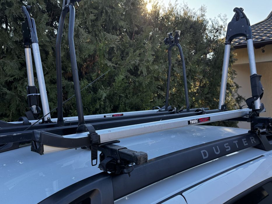 Sistem/Suport complet portbagaj THULE Tour pentru 4 biciclete!