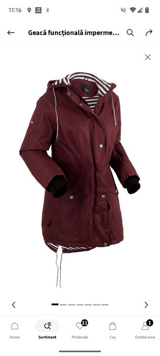 Geaca de tranzitie gravide/ babywear Bonprix