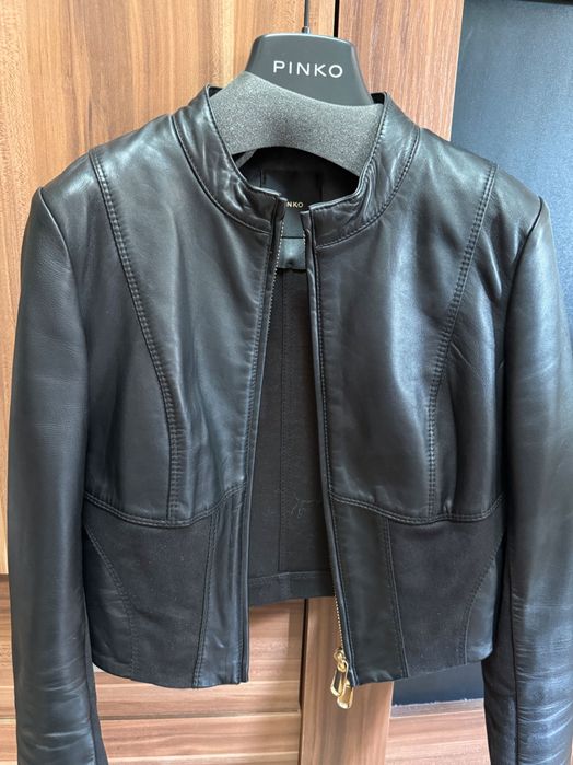 Дамско кожено яке Pinko