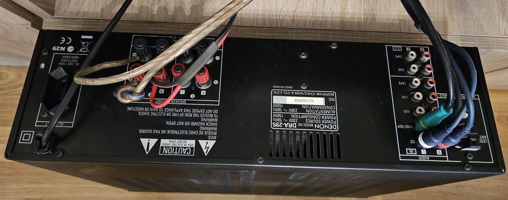 Boxe JBL E100 ( 2 buc) + amplificator DENON DRA 295- PRIMUL PROPRIETAR