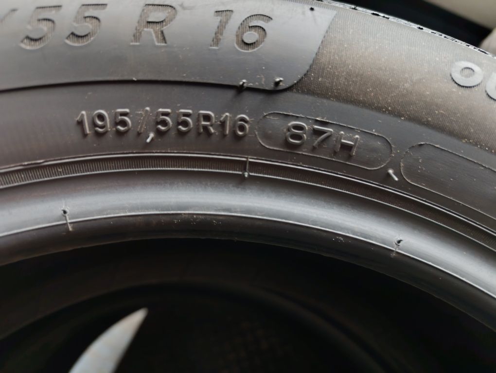Patru anvelope de vara 195 55 16 Michelin dot 2023 noi demo