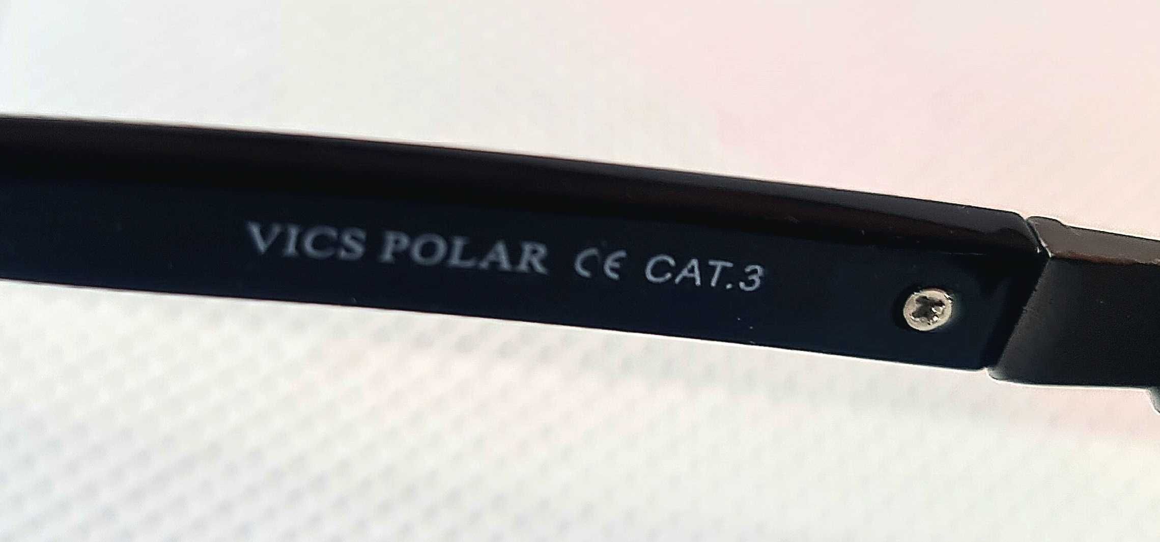 Дамски слънчеви очила vics polar cat. 3 черни пласмасови.