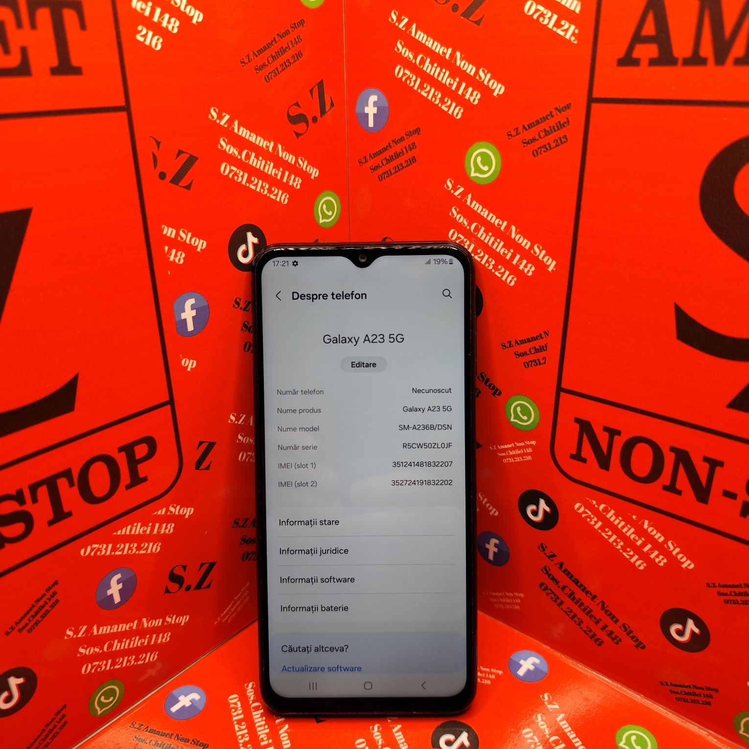 Samsung A23 5g Amanet SZ Non Stop