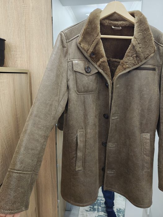 Vand Cojoc de Iarna Barbatesc piele naturala