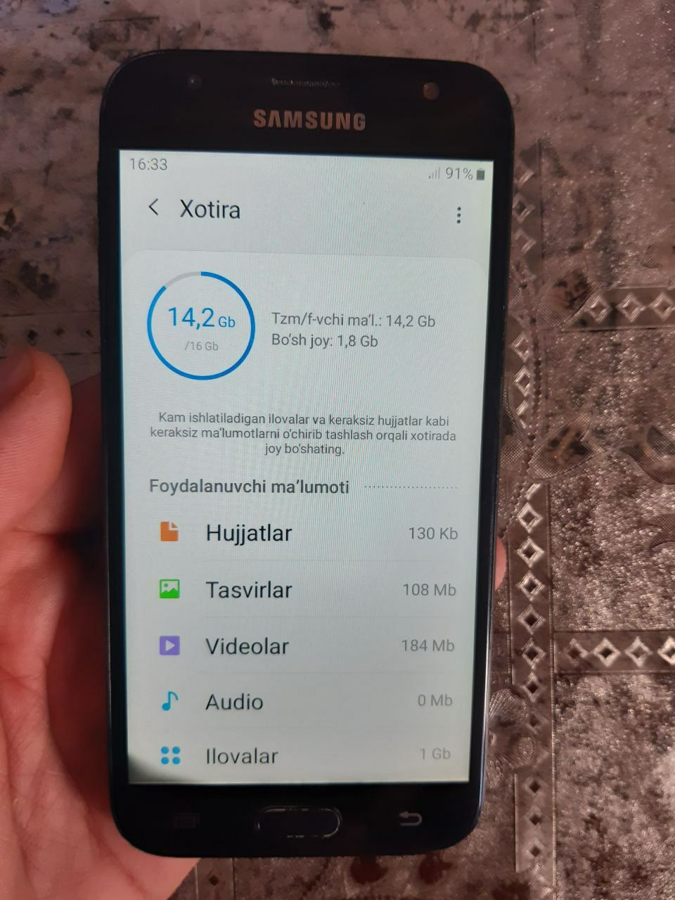 Samsung Galaxy  J3 2017