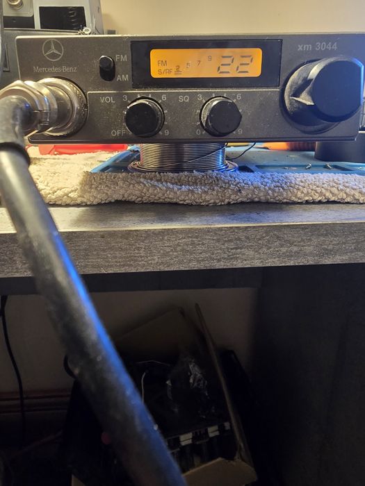 Statie radio CB dedicata Mercedes Benz stabo xm3044