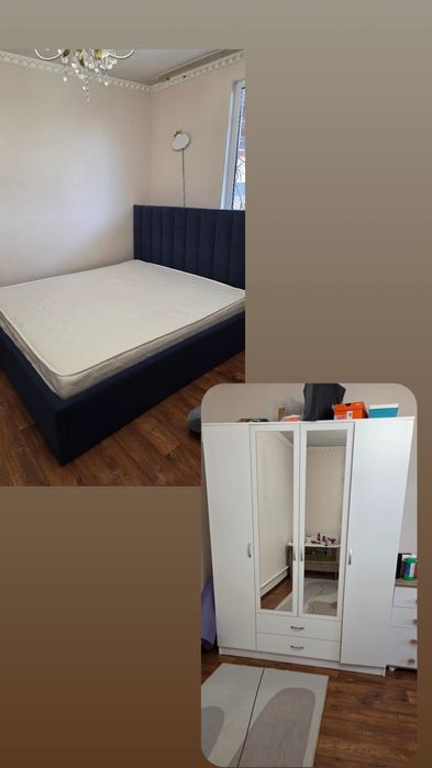 Продам срочно Кровать+Шкаф