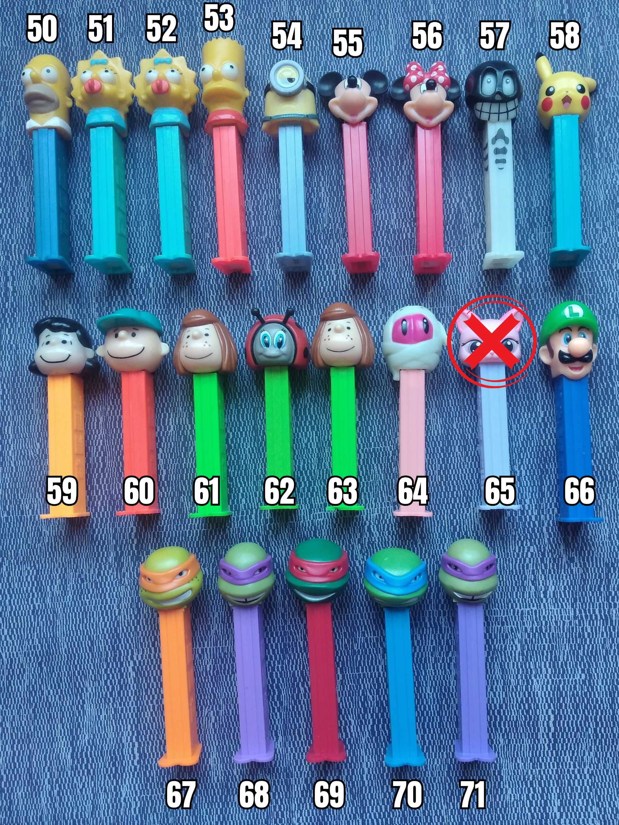 Колекционерски Фигурки и Играчки The Simpsons Super Mario Pez Gormiti