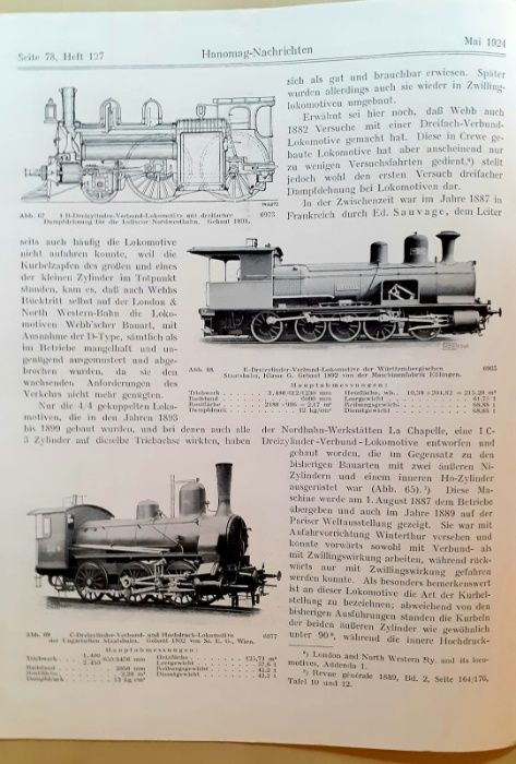 Reviste Hanomag Nachrichten 1922 - 1926