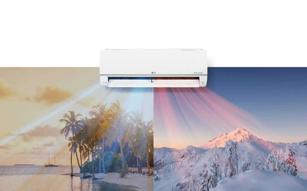 Кондиционер LG Dual inverter D12TT+трубки.Wi-Fi.