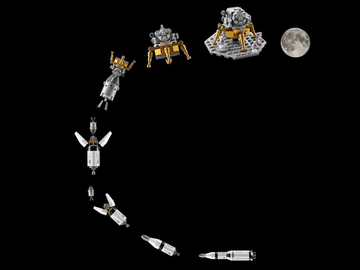 Lego Ideas 92176 NASA Apollo Saturn V