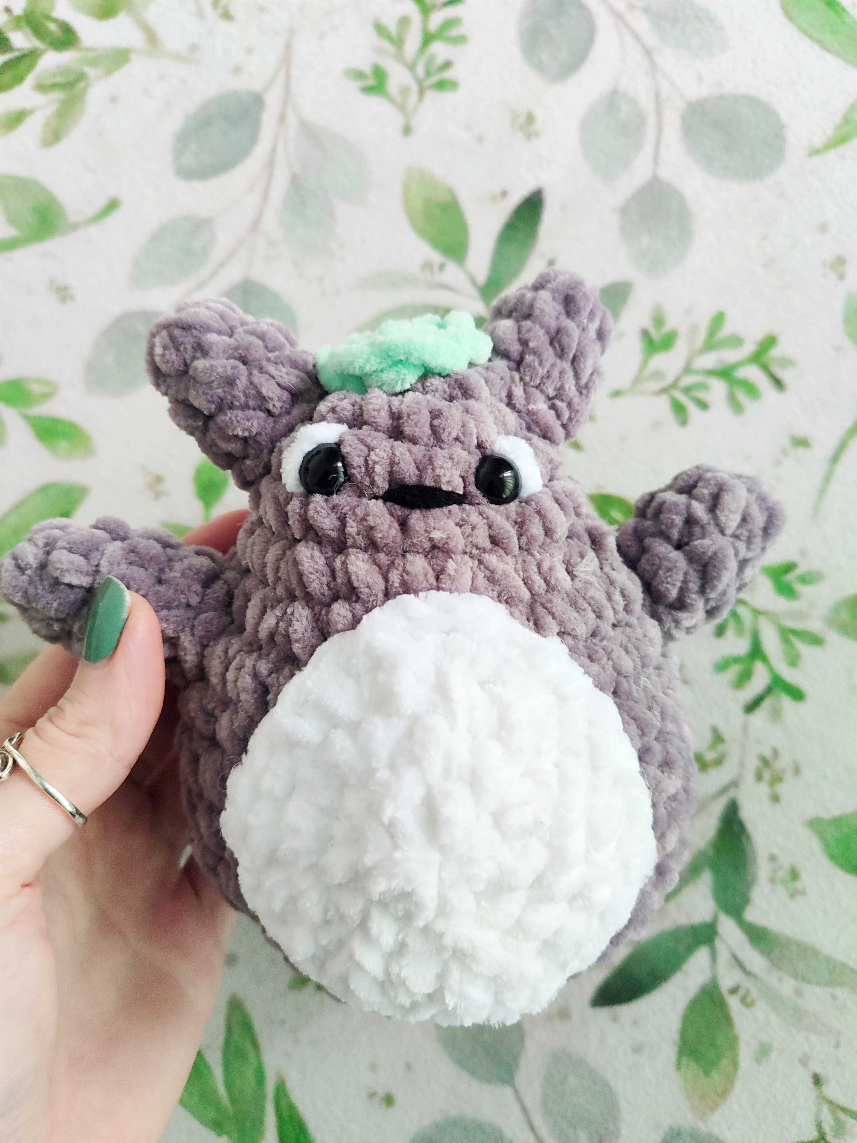 Totoro Jucarie de Plus Crosetata