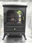 Semineu electric 1850W, design rustic, ideal pentru 30 mp!
