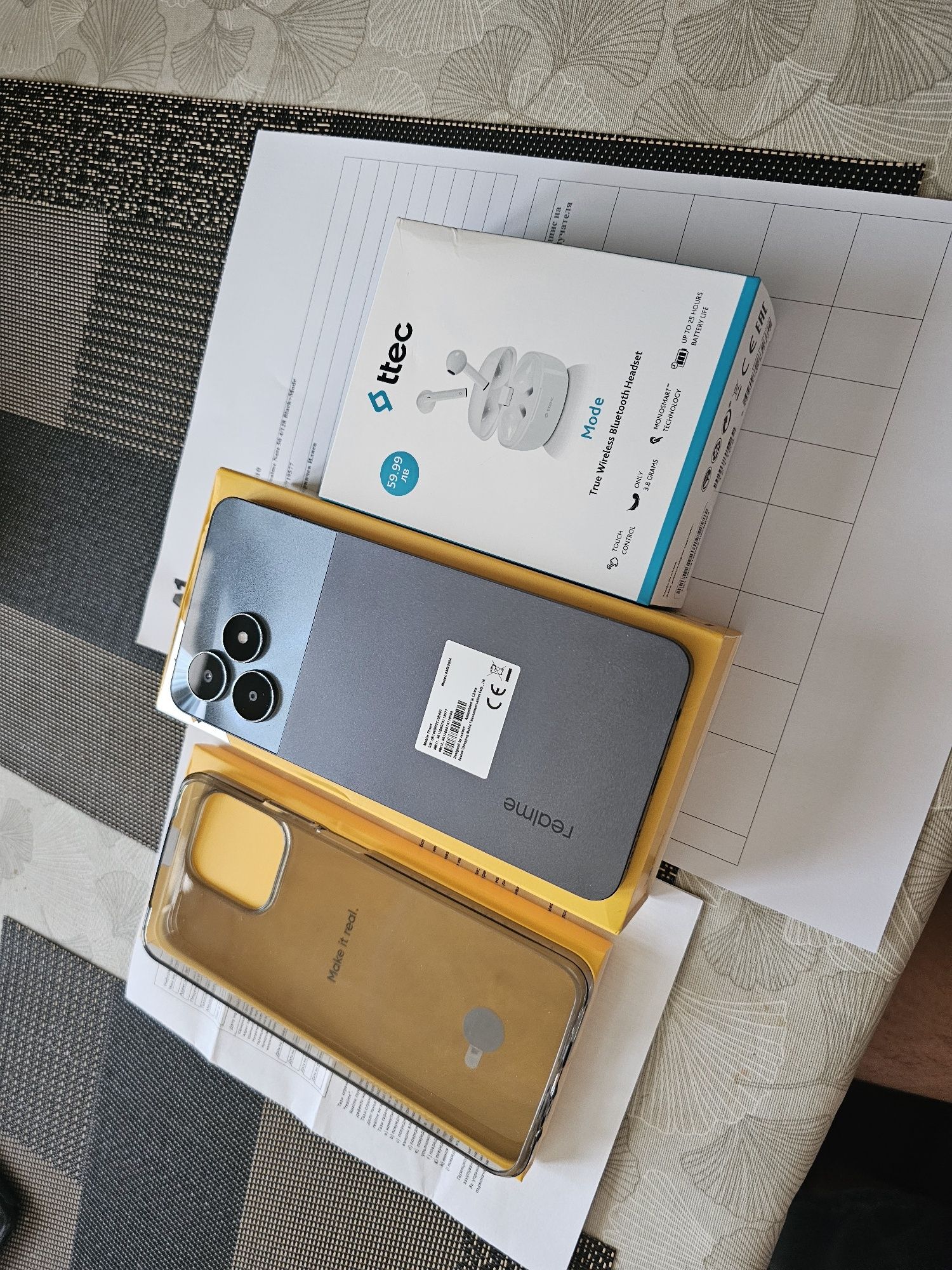 Realme Note 50 4gb/128gb Black+mode