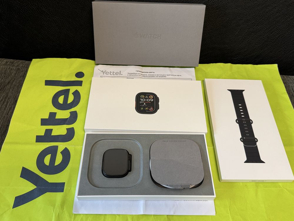 49mm Apple watch Ultra 2 CEL Гаранция Yettel 2027г.
