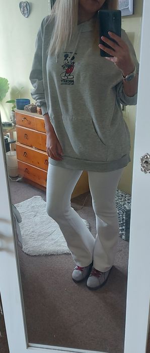 дамски спортен комплект суичър и панталон чарлстон