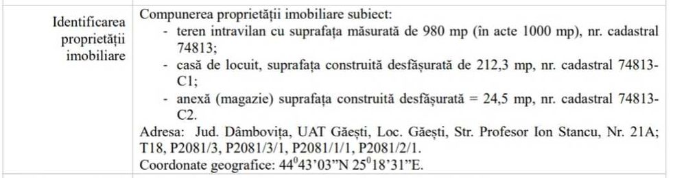 Casa de vanzare Gaesti