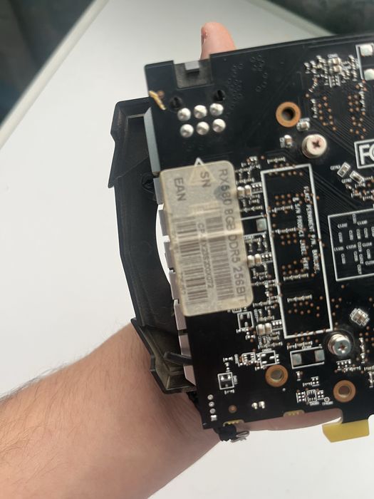 Placa video amd RX 580 de 8gb