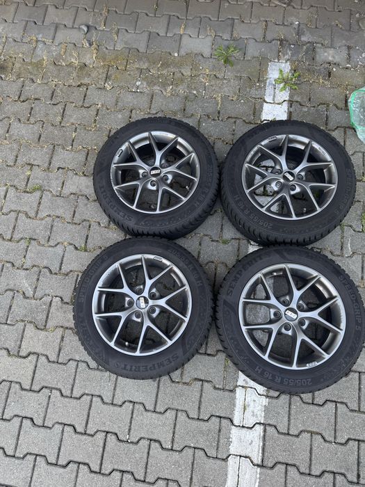 4 jante alu bbs anv iarna noi  2022 205 55 16 audi a3 2013-2020 5x112