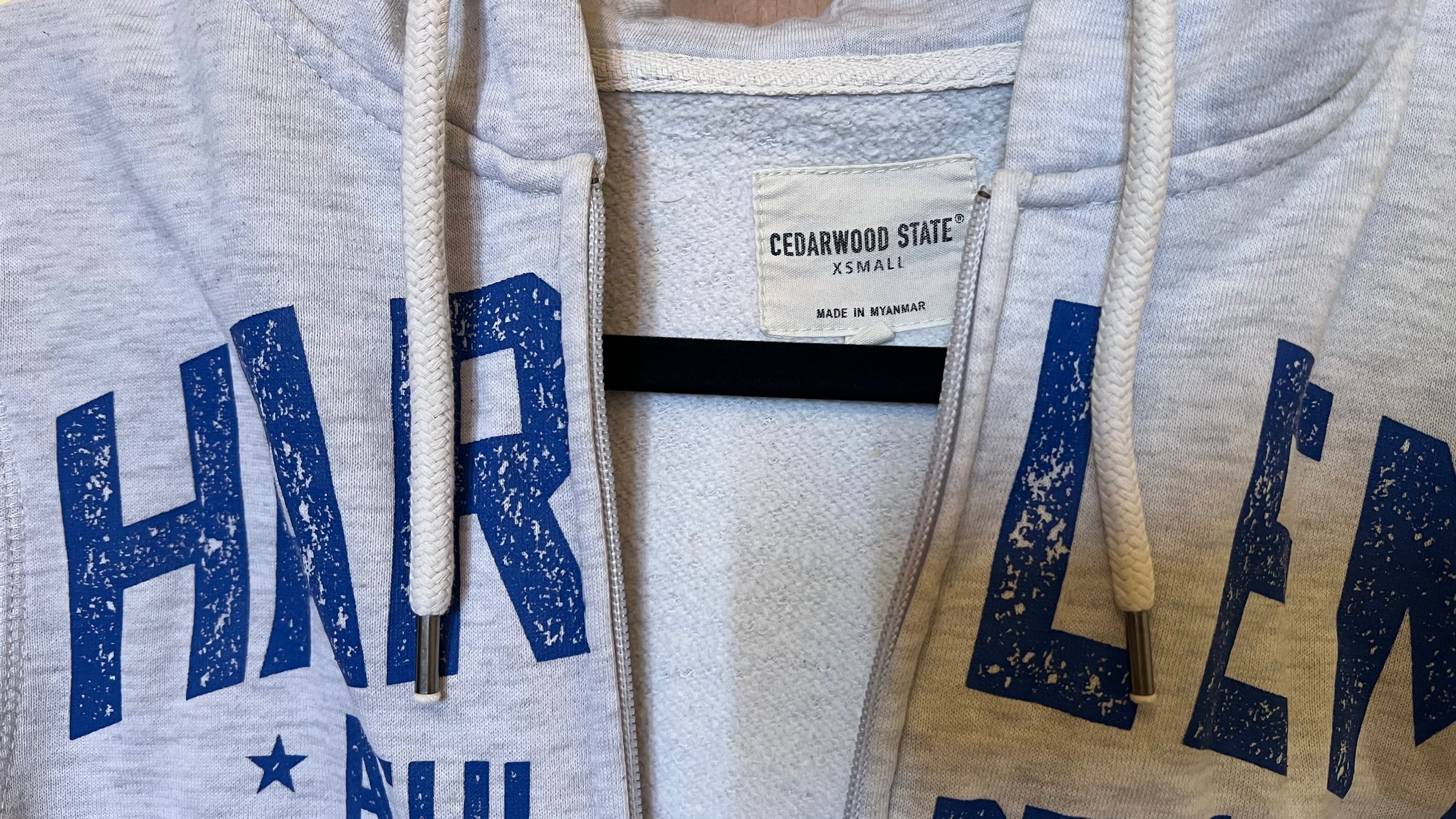 Мъжки суитшърт в светло сив цвят Primark