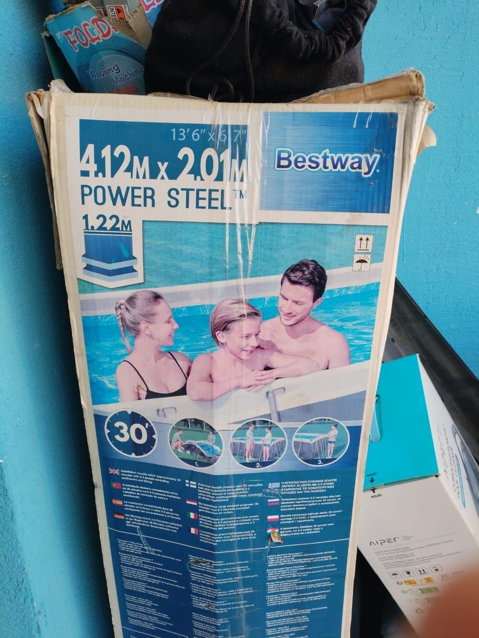 Продам бассейн,пылесос и все комплектующие