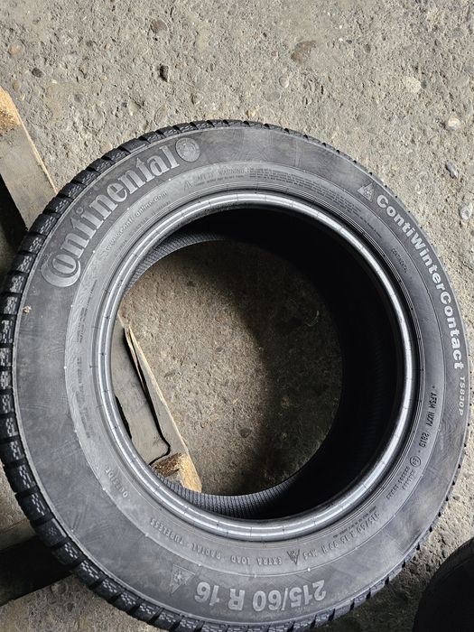 2 anvelope iarna 215 60 16 Continental 2019 6.2mm