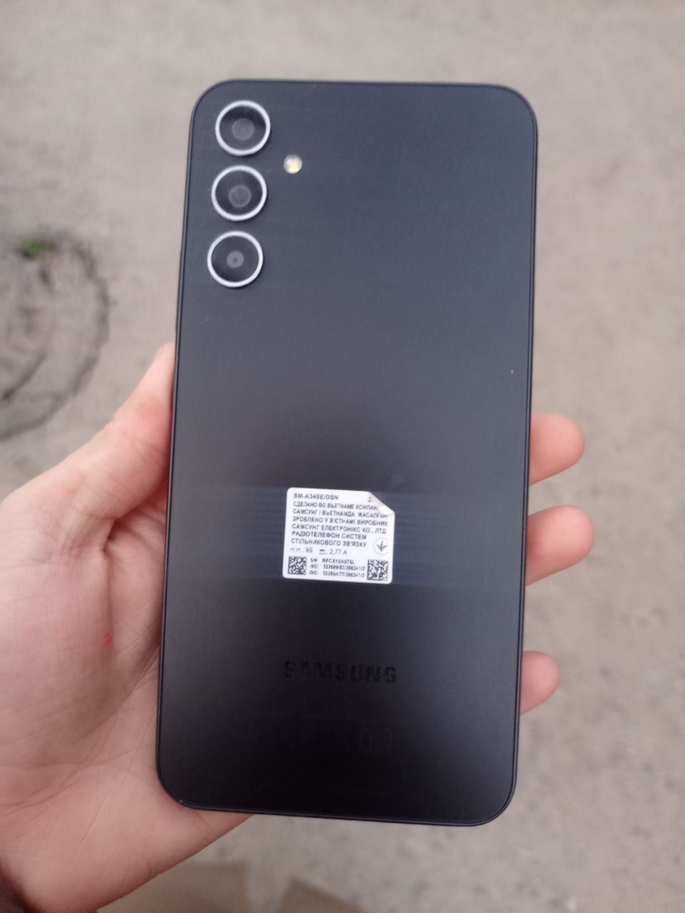 Samsung  Galaxy  A 34  ideal  holatda