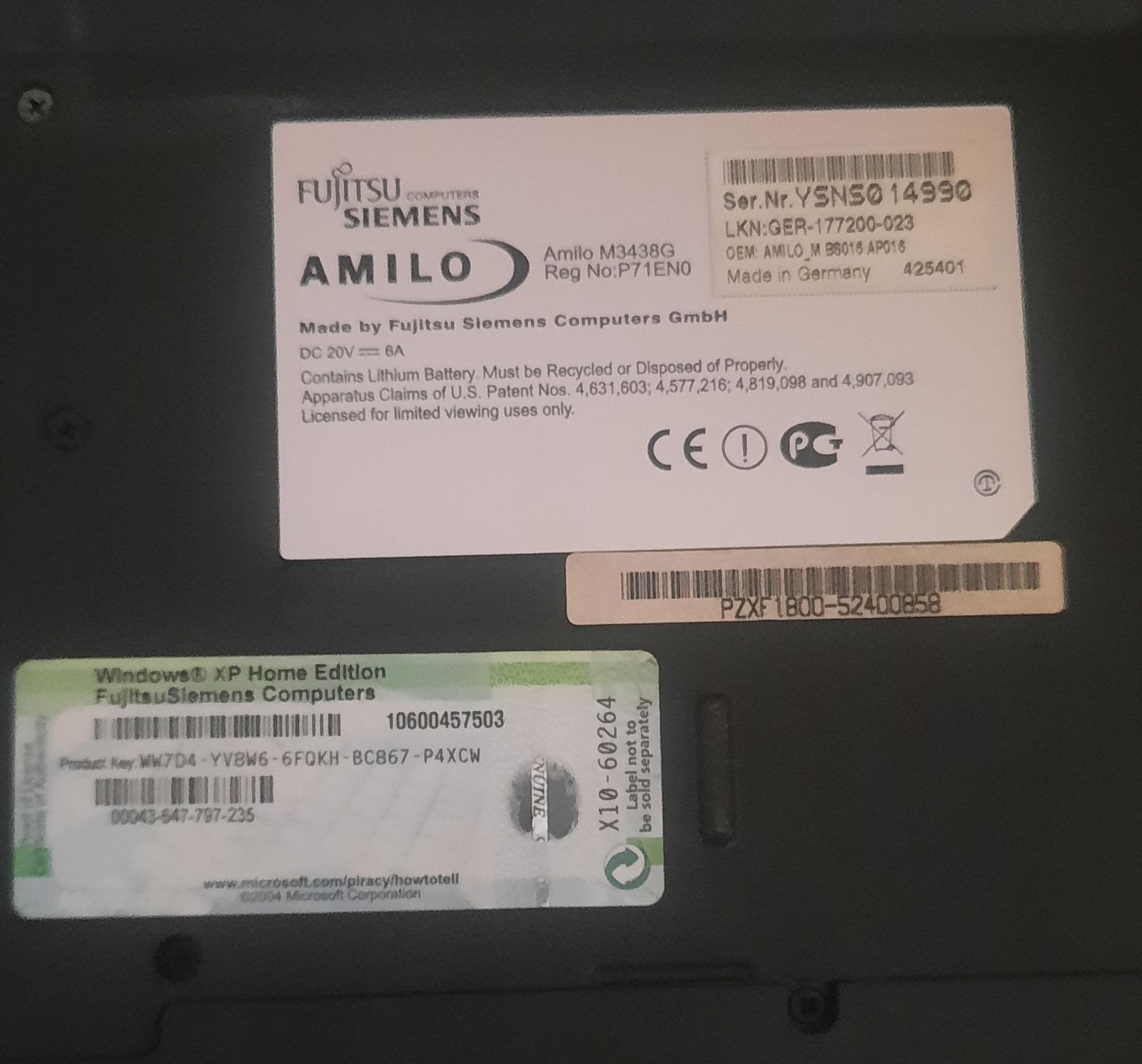 Fujitsu Siemens amilo