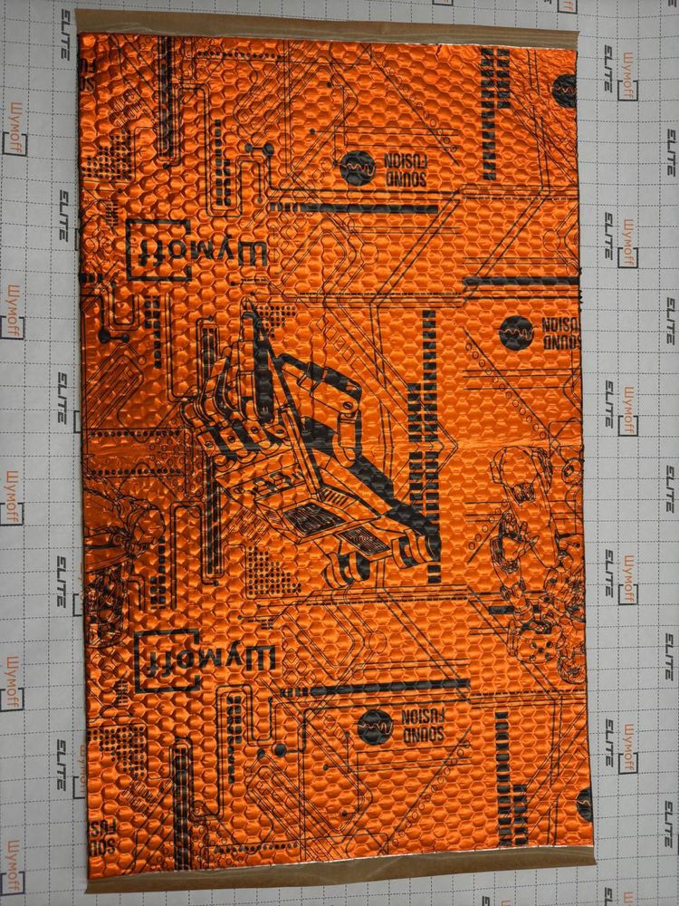 25.000 Шумоизоляция  шумoff 2mm
