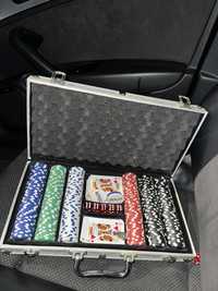 Set Poker 300 jetoane cu servieta