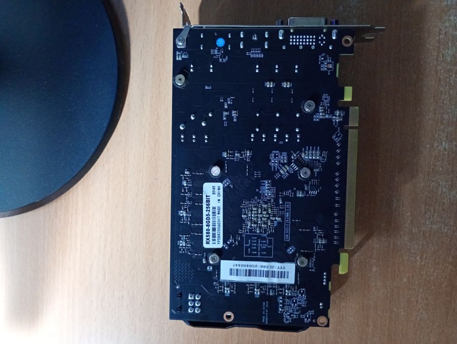 Placa video PCWinMax Radeon RX 580, 8GB GDDR5, 256-bit, 1 x DVI, 1 x H