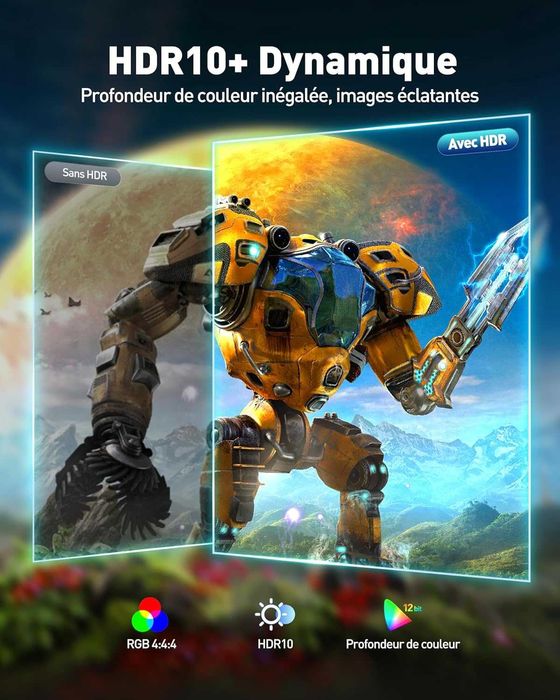 Cablu Maxonar 16K DisplayPort 2.1,5m,16K-60Hz,HDR10,FreeSync,G-Sync