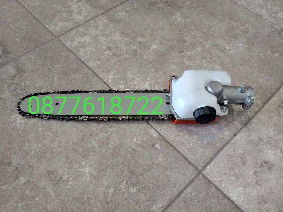 Приставка за храсторез и моторен тример два модела 7 и 9 шлици