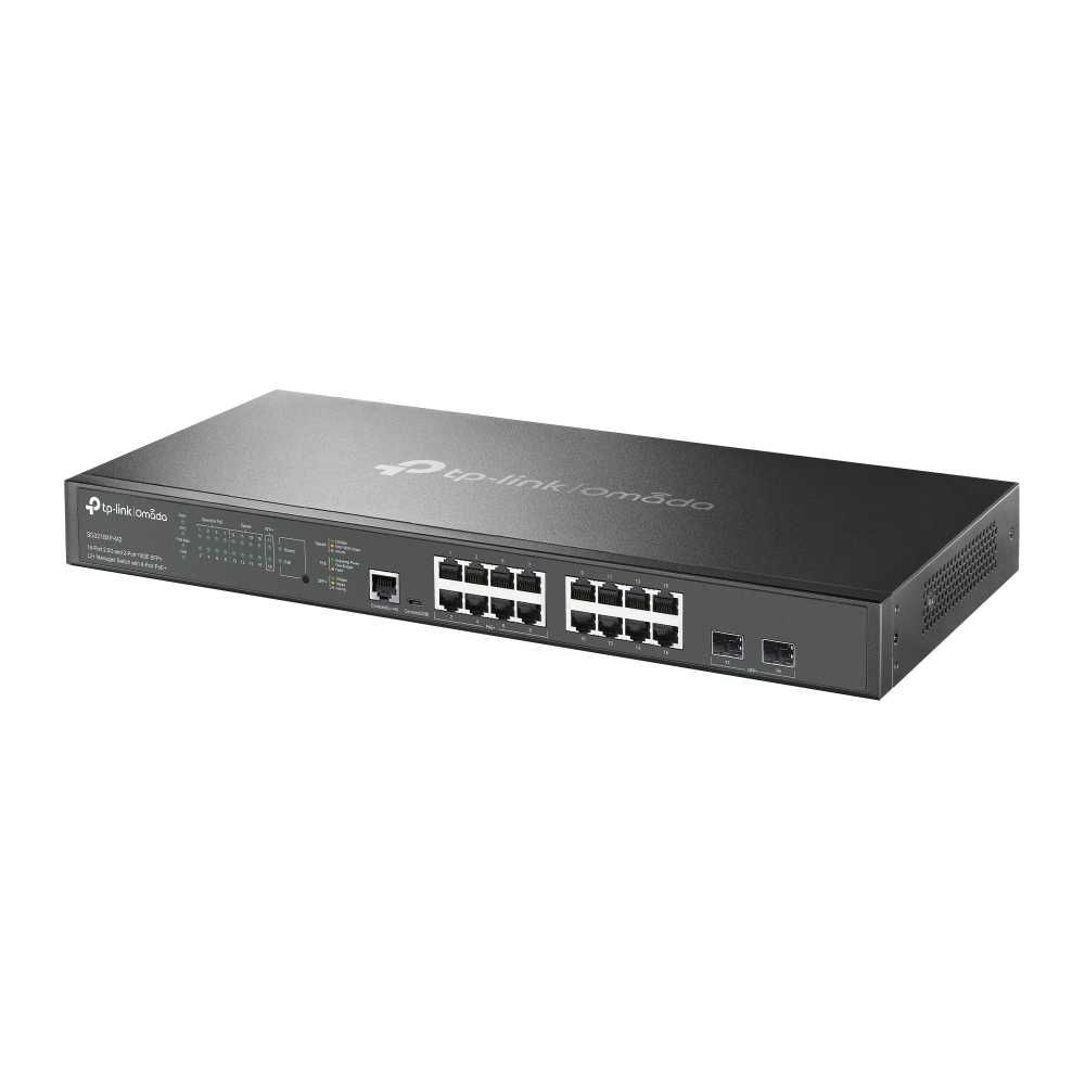 Управляемый коммутатор TP-Link 	SG3218XP-M2 Omada 16-Port 2.5GBASE-T