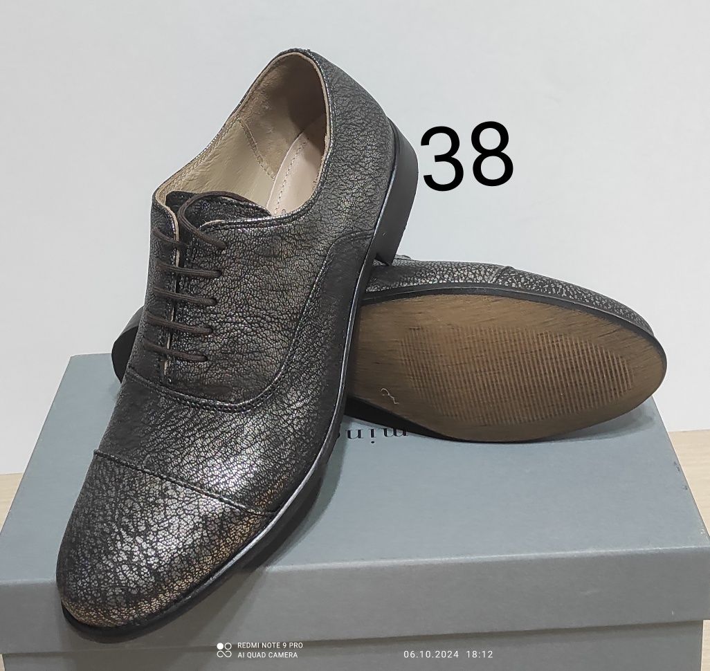 Pantofi de femei din piele naturala 50 Ron