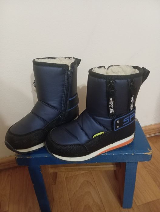 Тёплые зимние сапоги