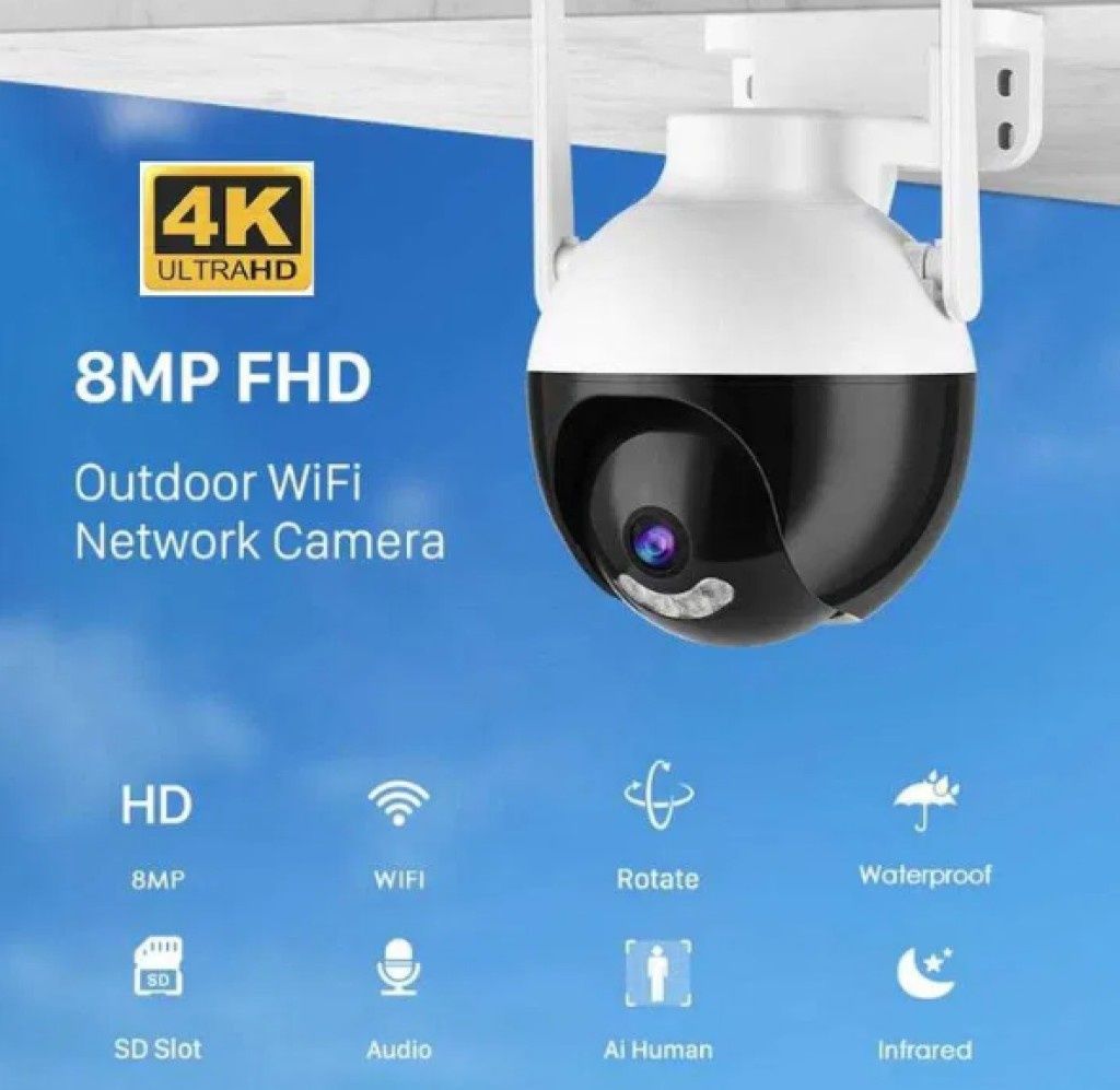 Куполна WiFi камера за видеонаблюдение