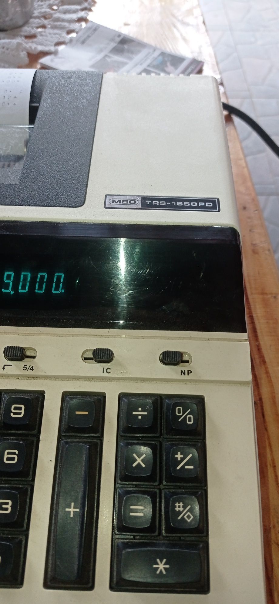 Calculator cu imprimare MBO TRS1550 PD