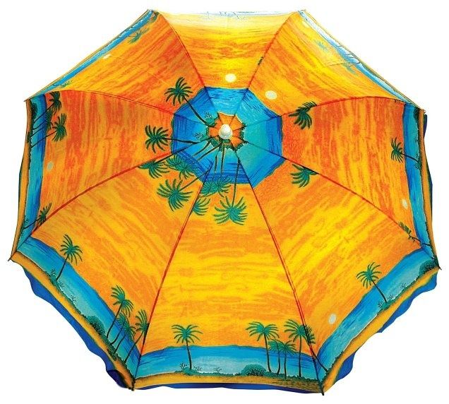 Зонт садовый пляжный купол 1.60м высота 1.80м