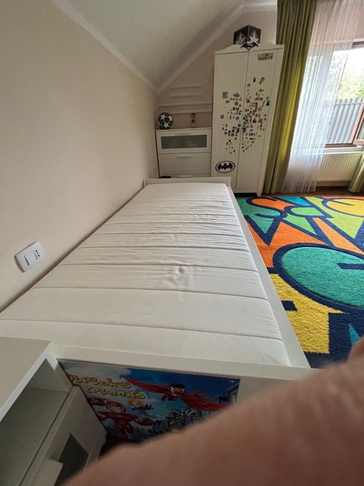 Vand pat copil cu spatiu de depozitare Ikea 90/200