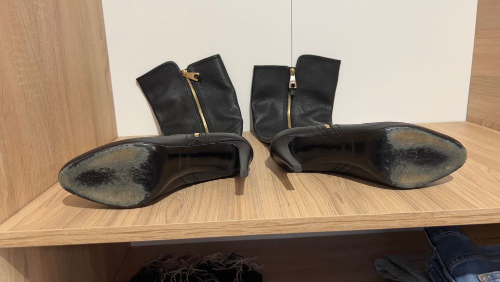 Emporio Armani кожени ботуши