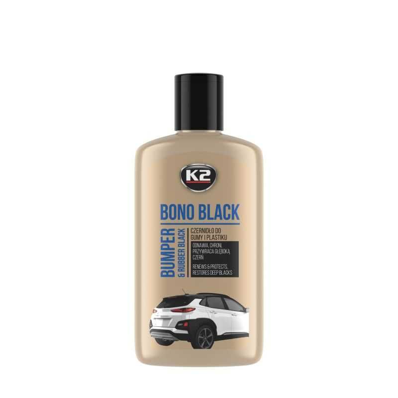 Черна вакса за възстановяване автомобилни брони - К2 BONO BLACK